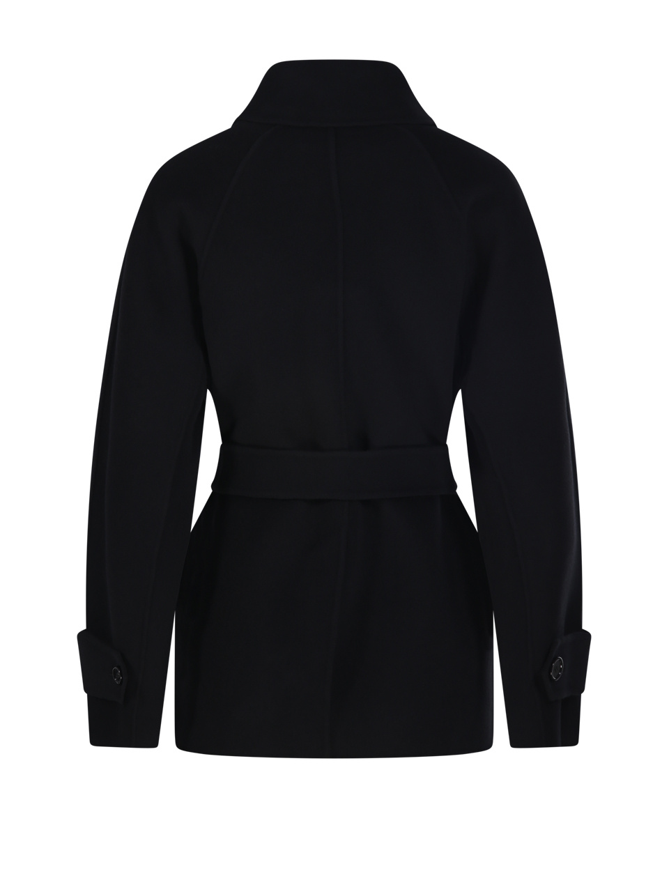 Max Mara 's Louis Double-breasted Belted Jacket In Black