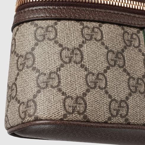 Gucci Ophidia Series Super Mini Shoulder Backpack In Brown