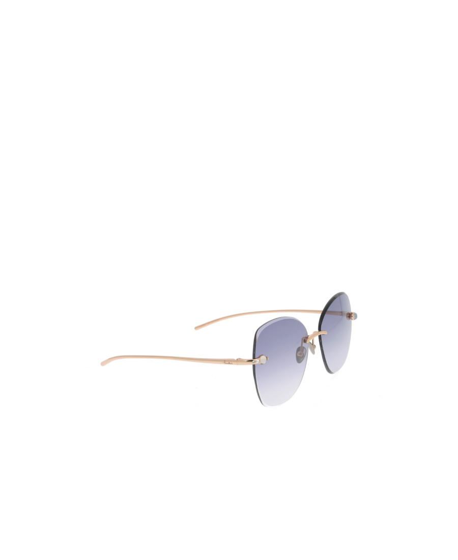 Pomellato Logo Sunglasses In Gray