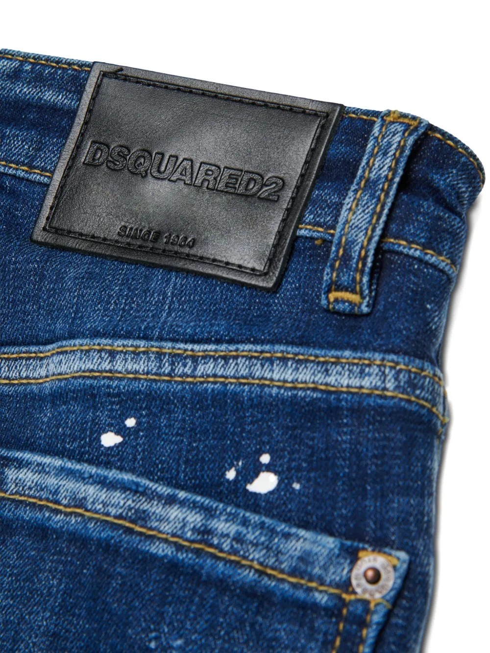 Dsquared2 Jeans With Spots In Blue