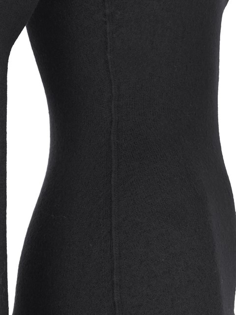 Bottega Veneta Elegant Black Pleated Dress For Women In Black