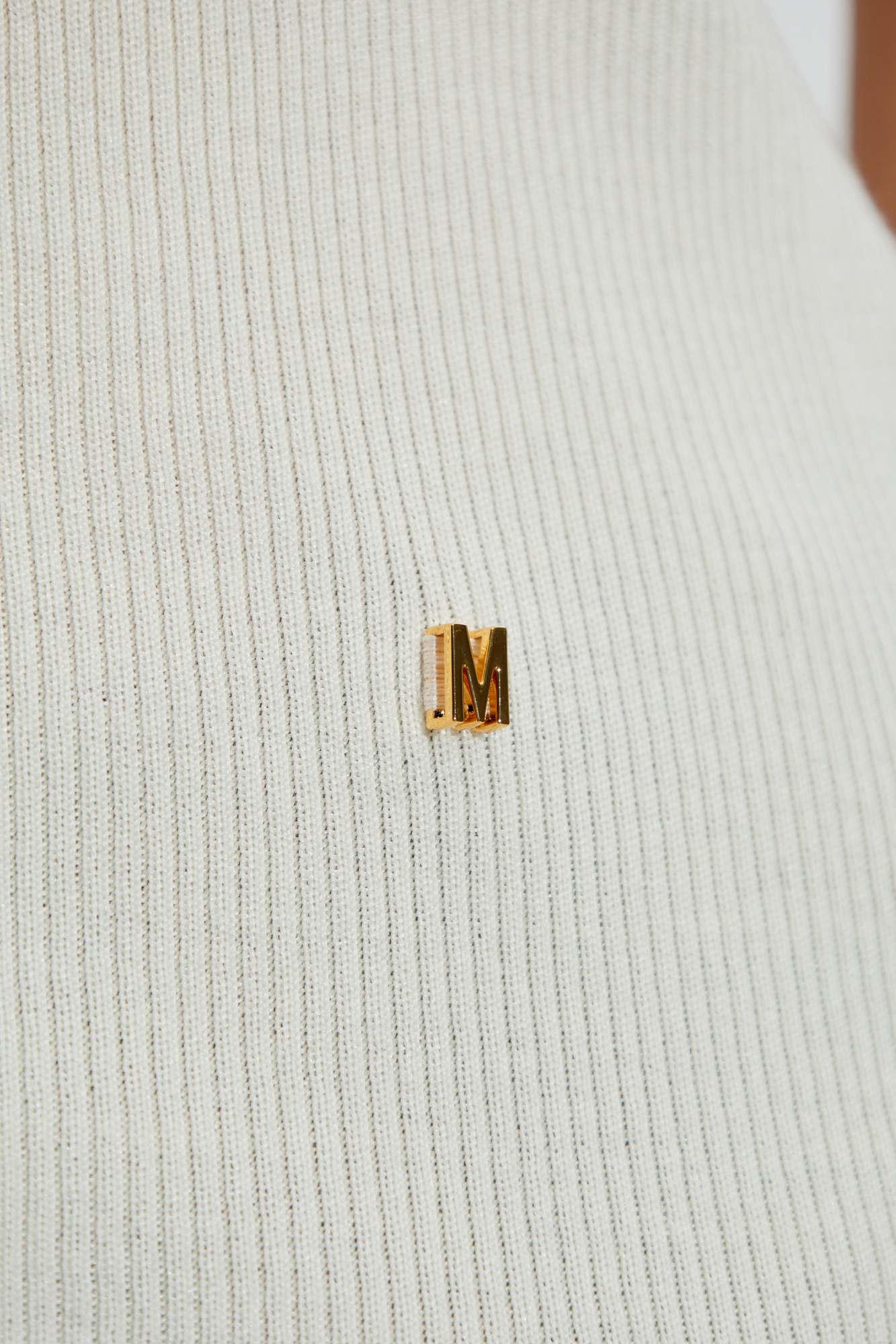 Moschino Sleeveless Vest In White