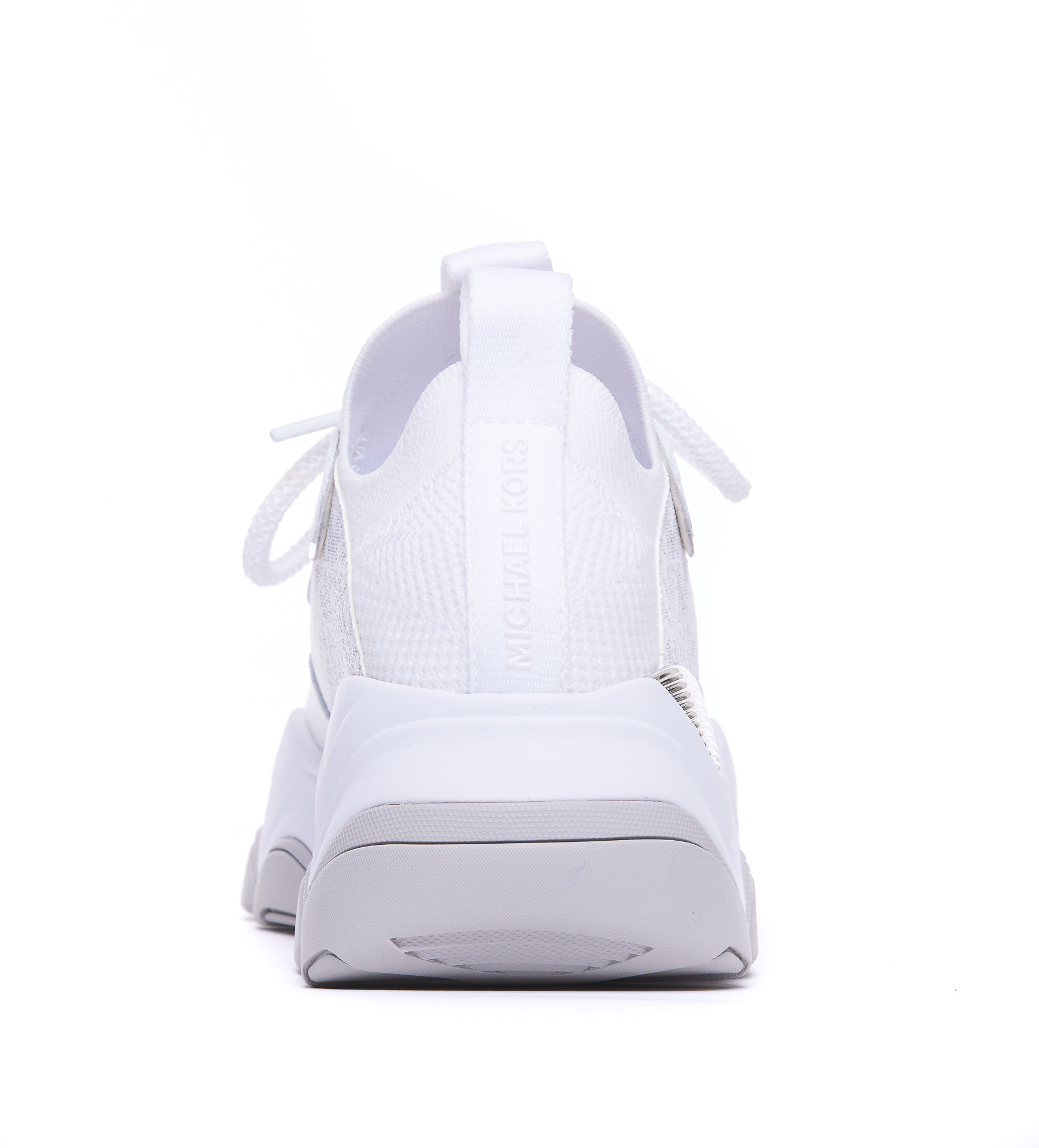 Michael Kors Laced Sneakers In White