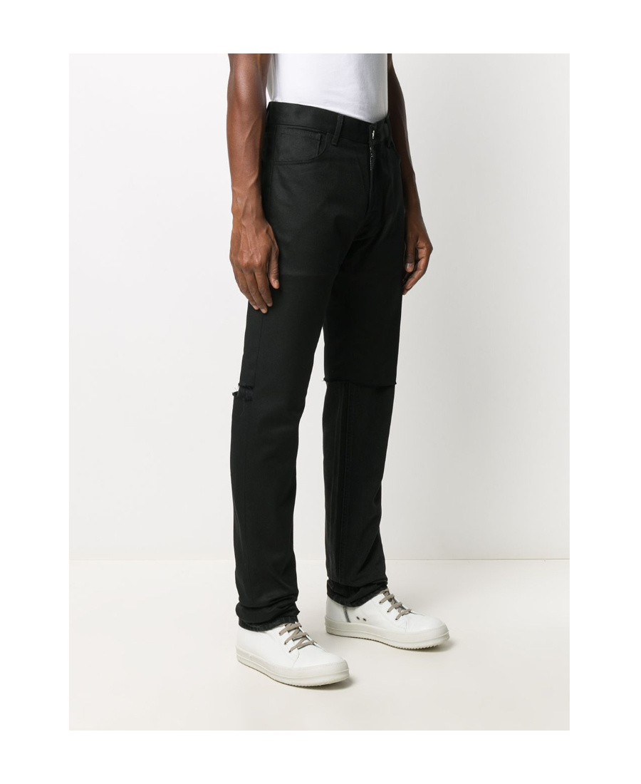 Raf Simons Straight Jeans In Black
