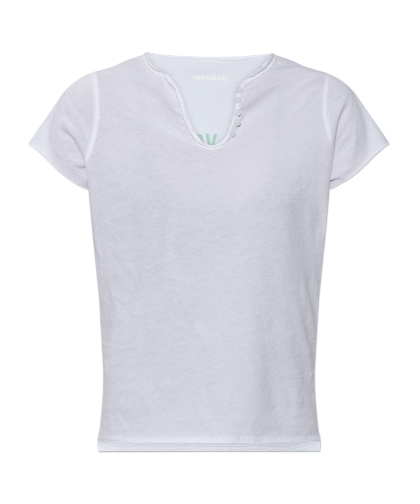 Zadig & Voltaire Logo-print T-shirt In White