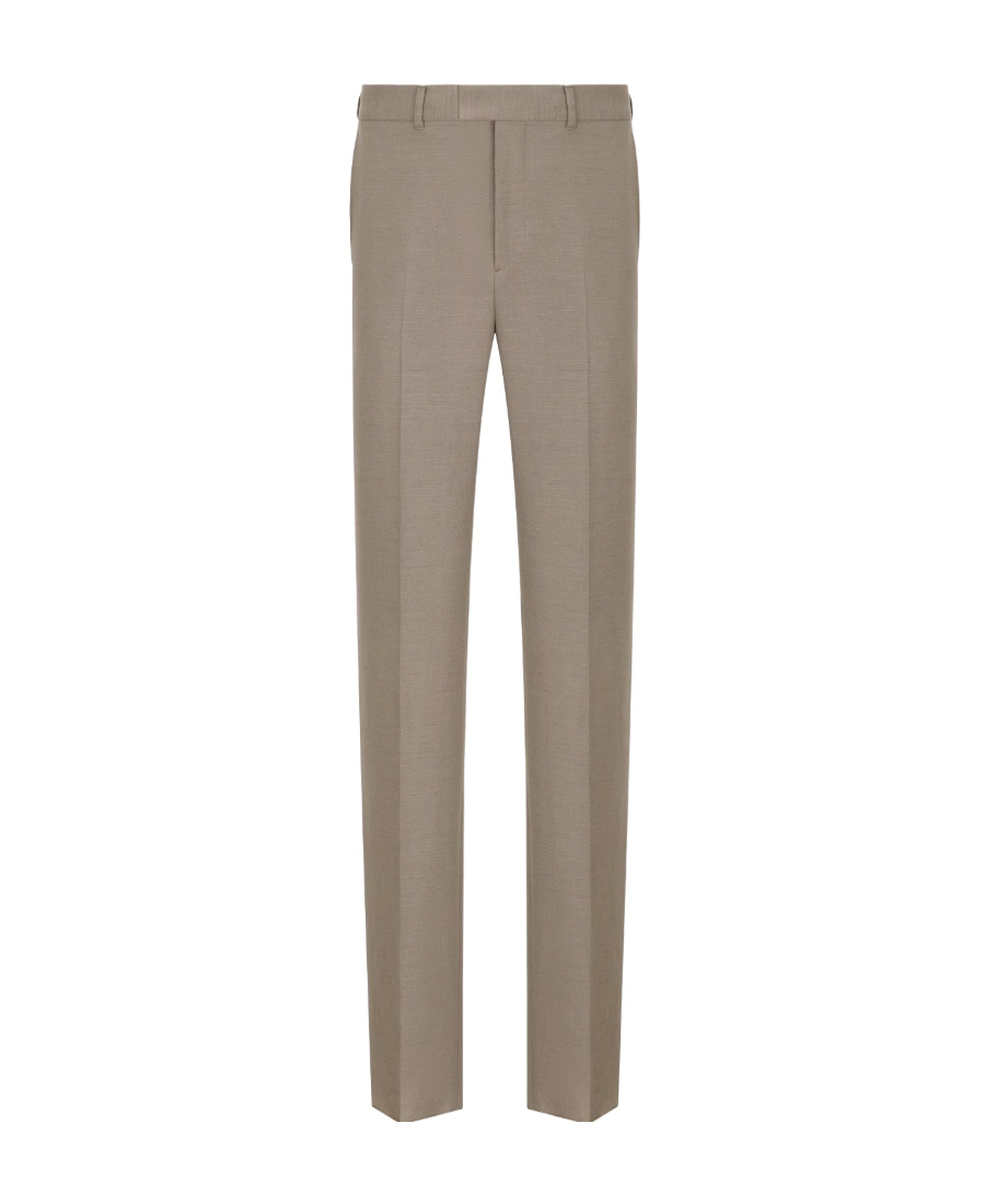 Dior Homme Tailored Chino Trousers In Gray