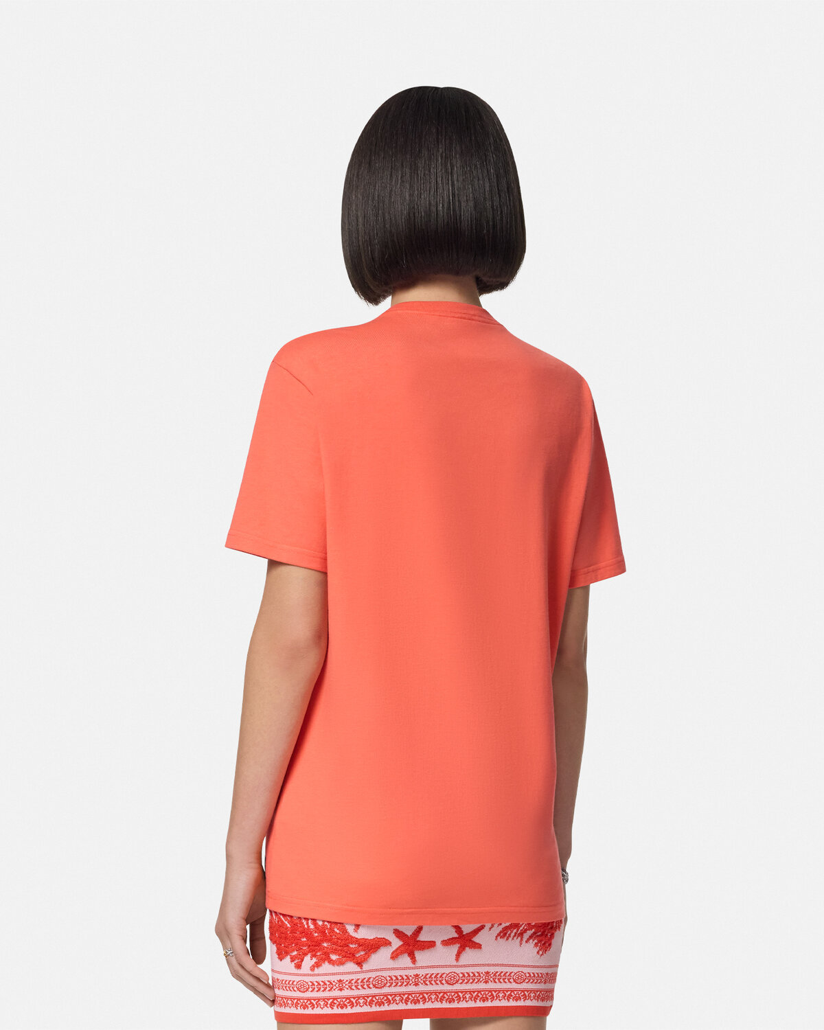 Versace 1978 Re-edition Logo T-shirt In Pink