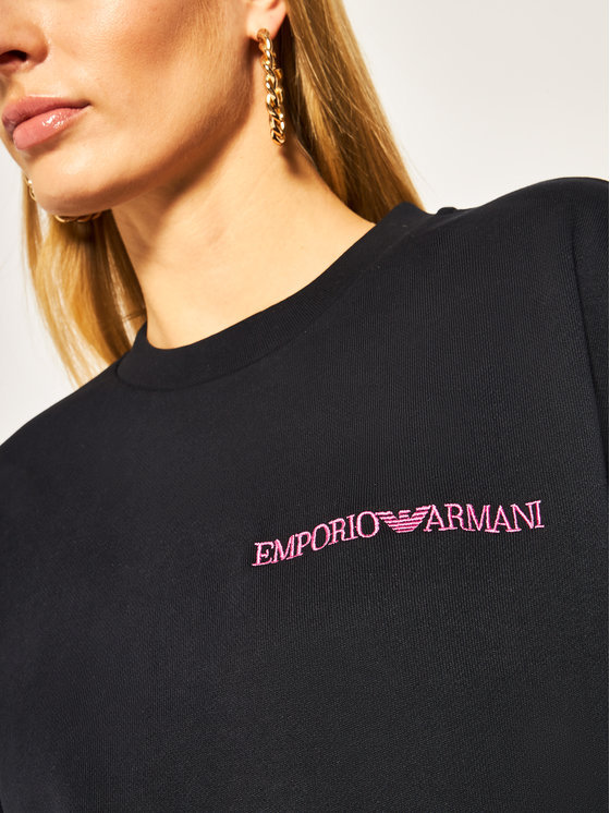 EMPORIO ARMANI LOGO DETAILS SWEATER