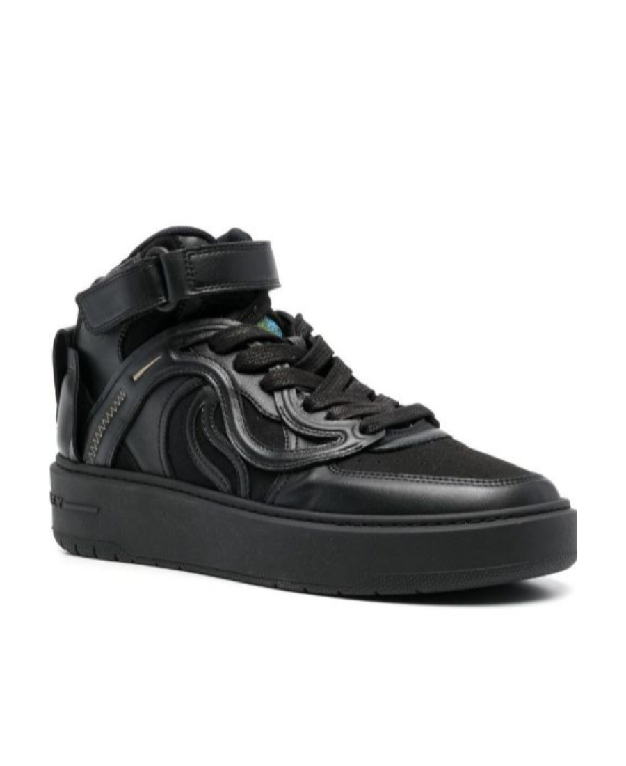 Stella Mccartney Logo Lace Up Casual Sports Shoes In Black