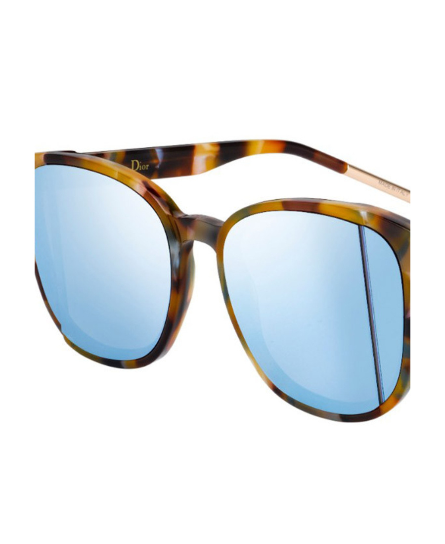 Dior Logo Sunglasses In Blue