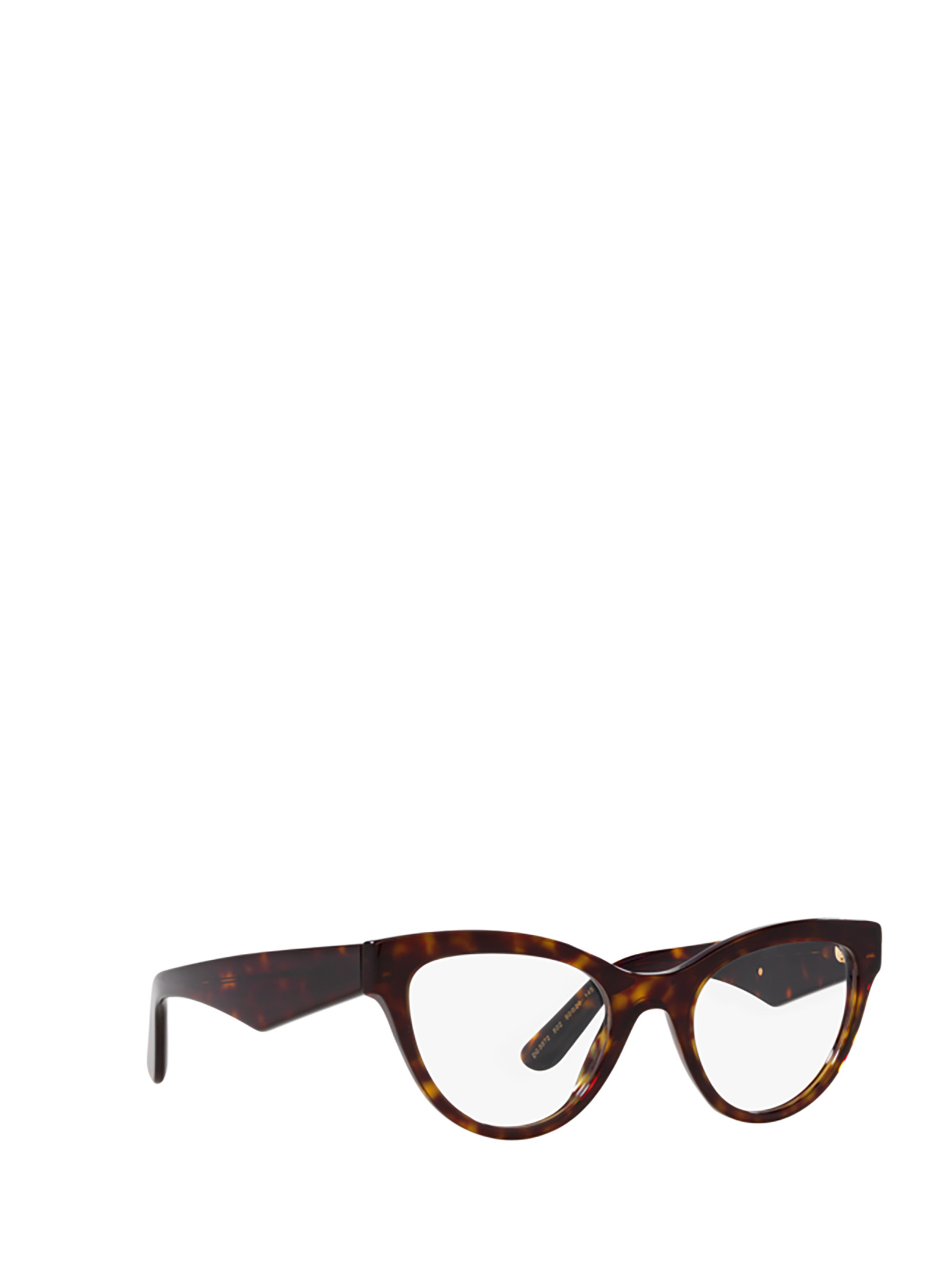 Dolce & Gabbana Dolce Gabbana Eyewear Butterfly Frame Glasses In White