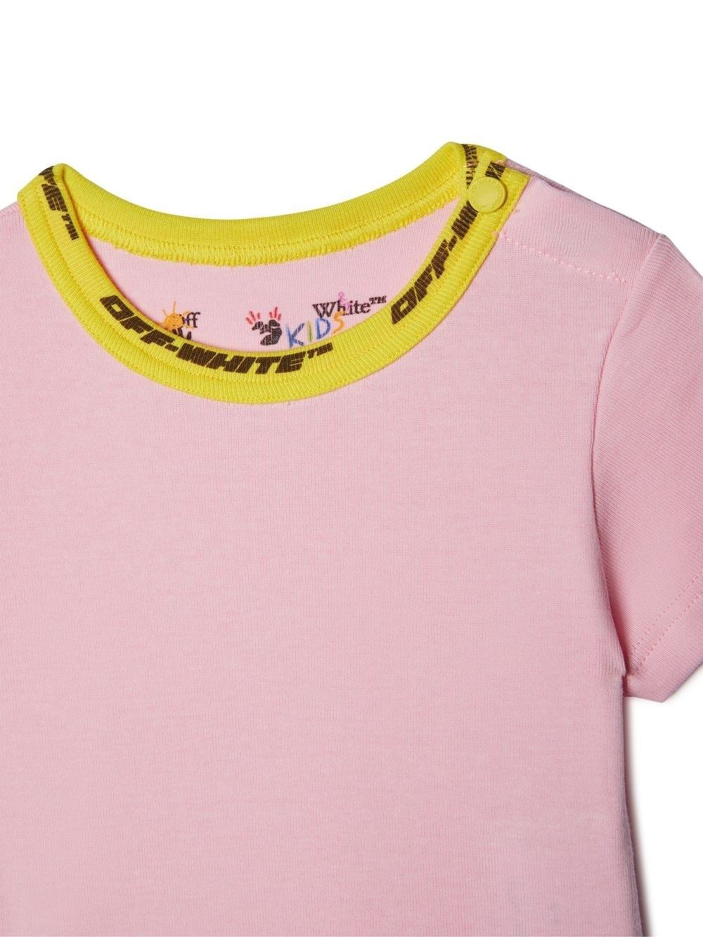 Off-white Industrial Logo-trimmed Body In Pink