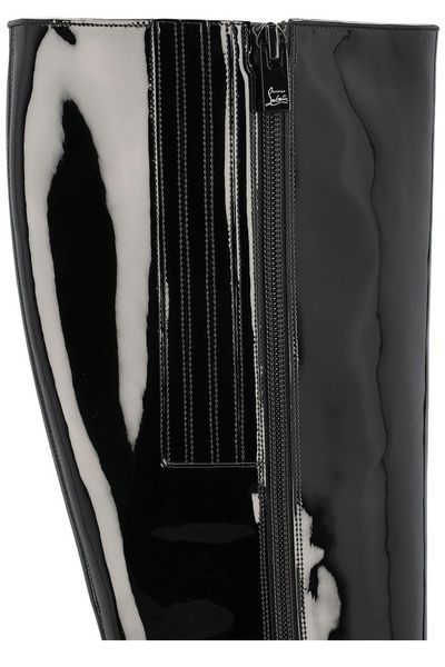 Christian Louboutin Pointed-toe Boots In Black