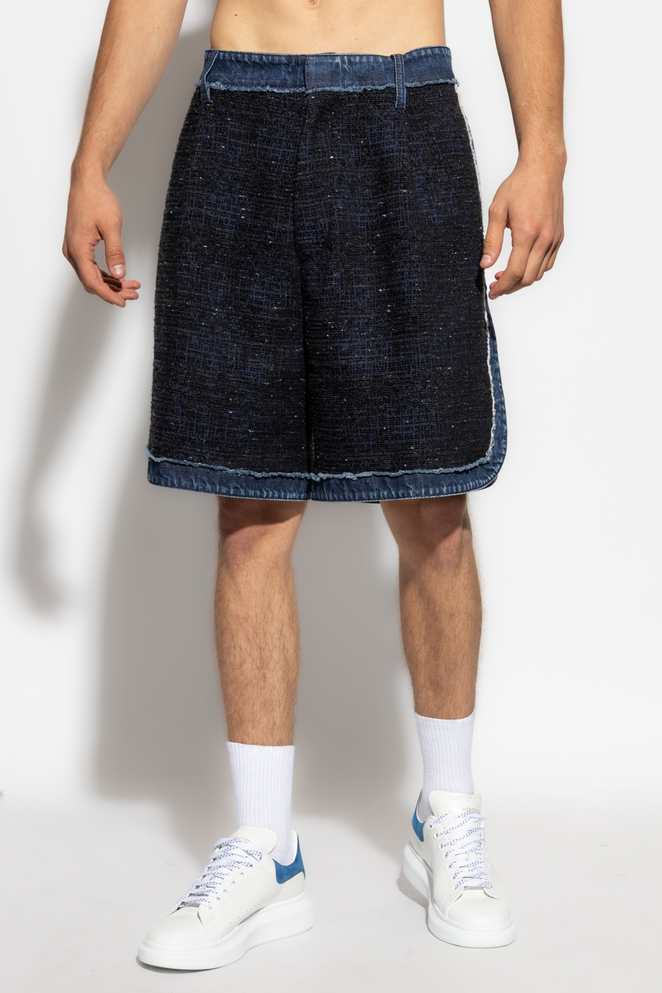 Dsquared2 Waistband Shorts In Blue