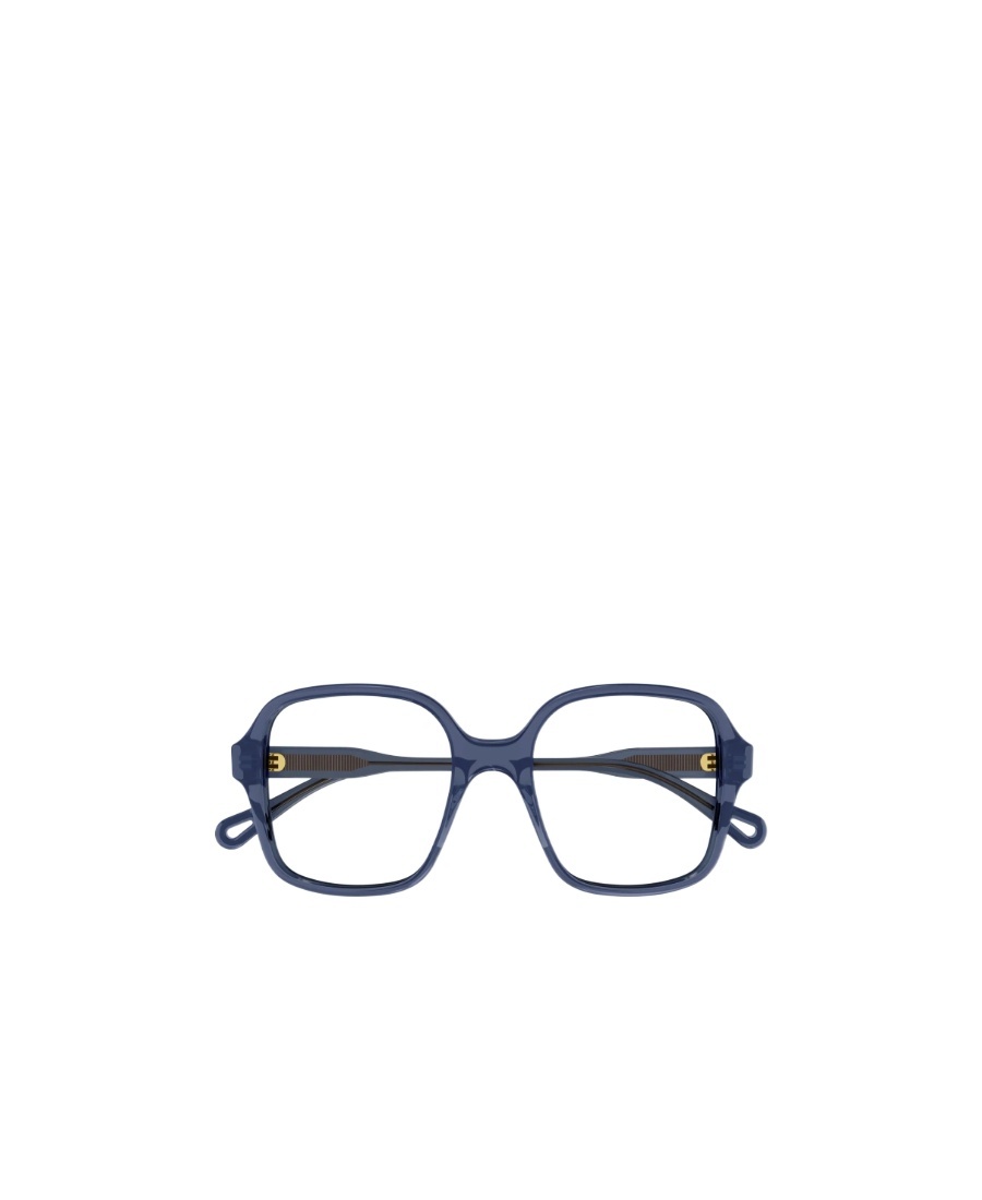 Chloé Oversize Frame Glasses In Blue