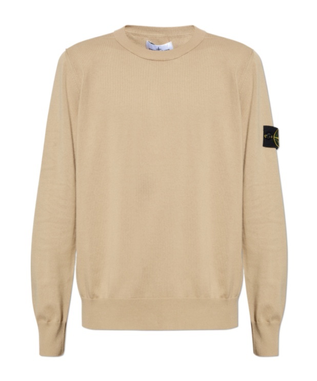Stone Island 535d2 Chain Stitch Viscose-nylon In Nude