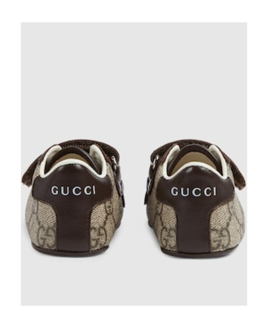 Gucci Ace Gg-jacquard Pre-walkers In Multicolor