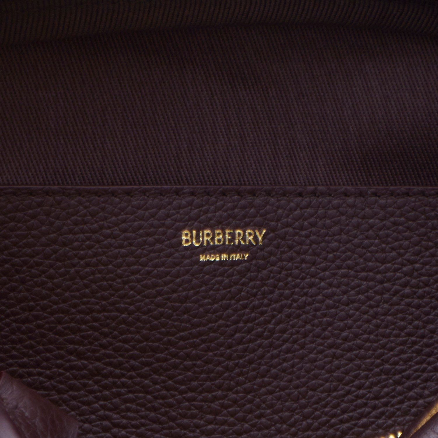 Burberry Highland Beige Handbag With Ekd Patch On The Front And All-over Check Motif In Cotton Blend Woman In Neutral