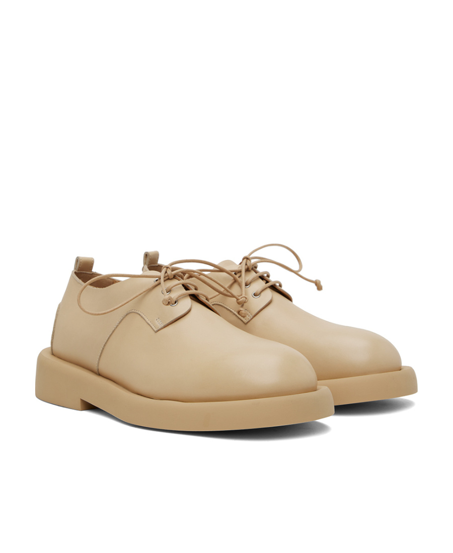 Marsèll Beige Gomme Gommellone Derbys In Nude