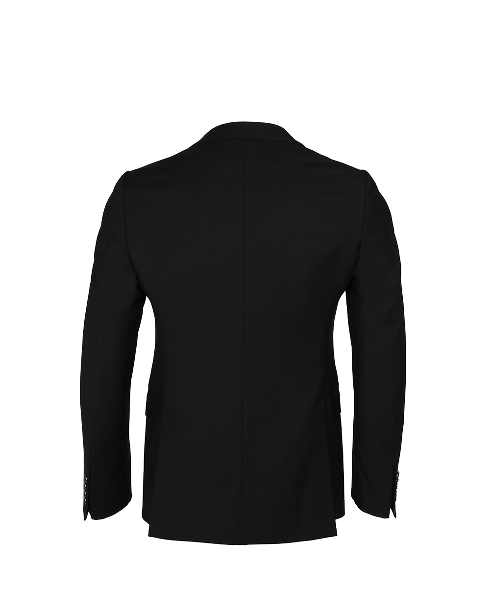 Armani Collezioni Logo Suit Jacket In Black