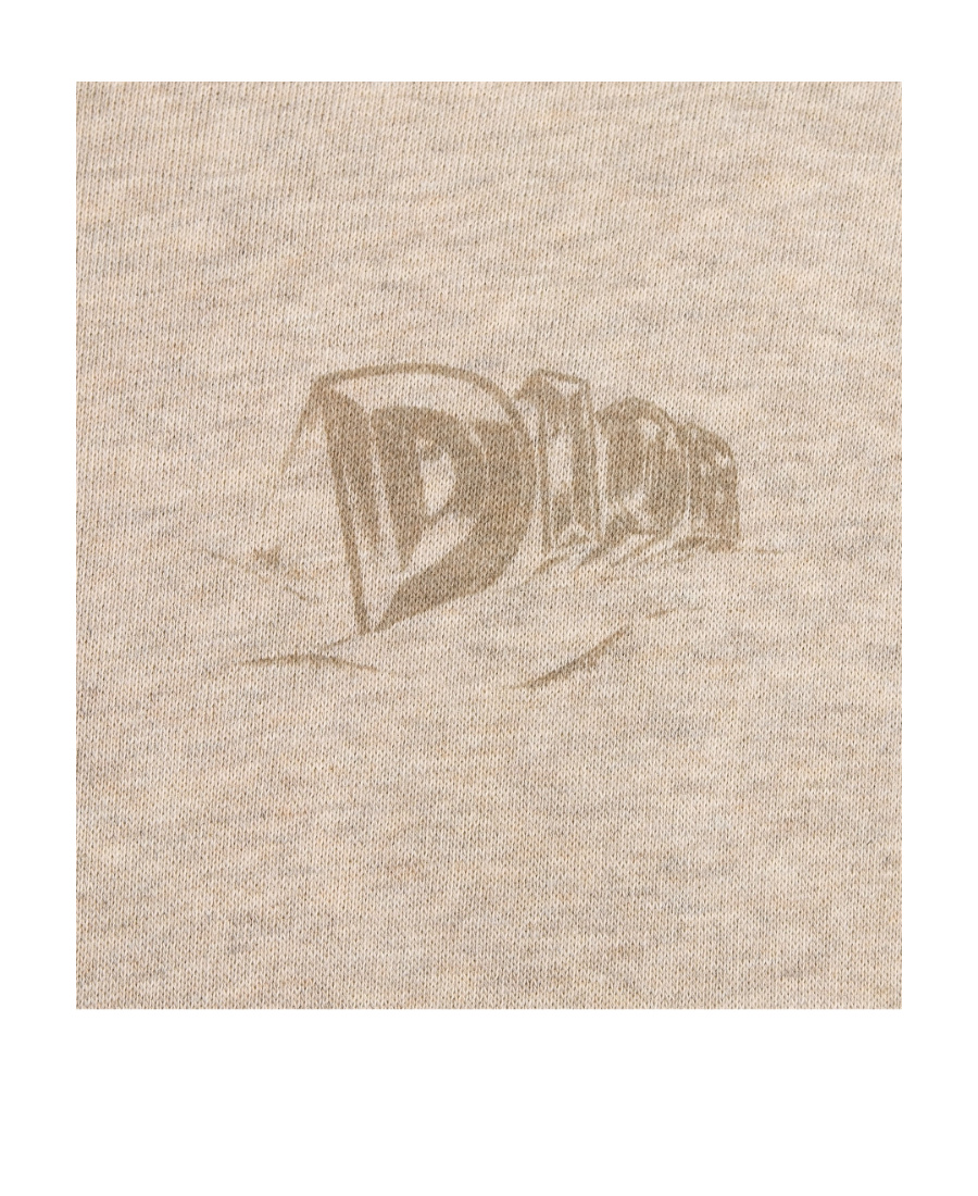 Dior Men's Cotton And Cashmere Sweatshirt In Nude