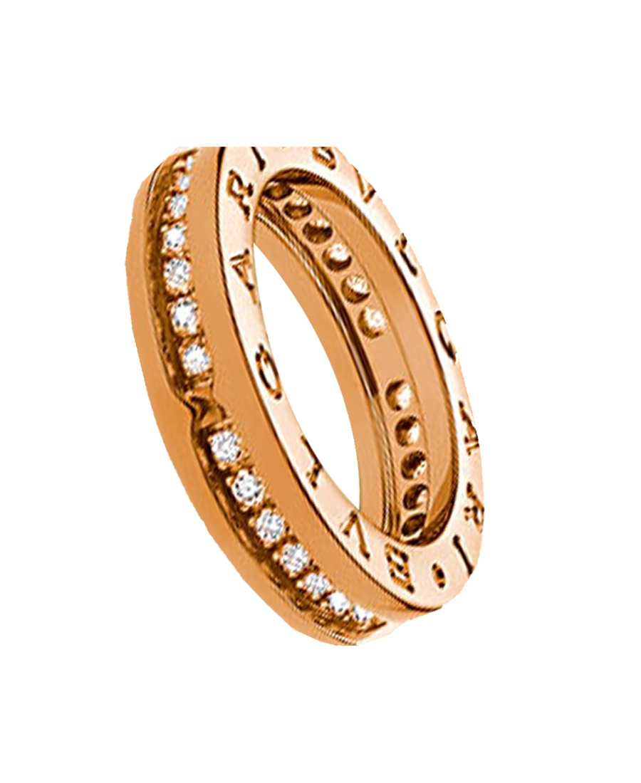 Bvlgari Ring-tight Diamond Ring In Multicolor