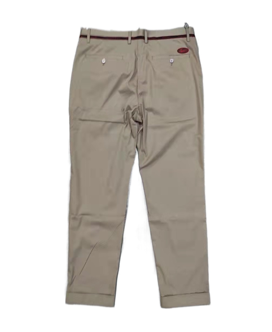Mangano Multi-pocket Casual Pants In Nude