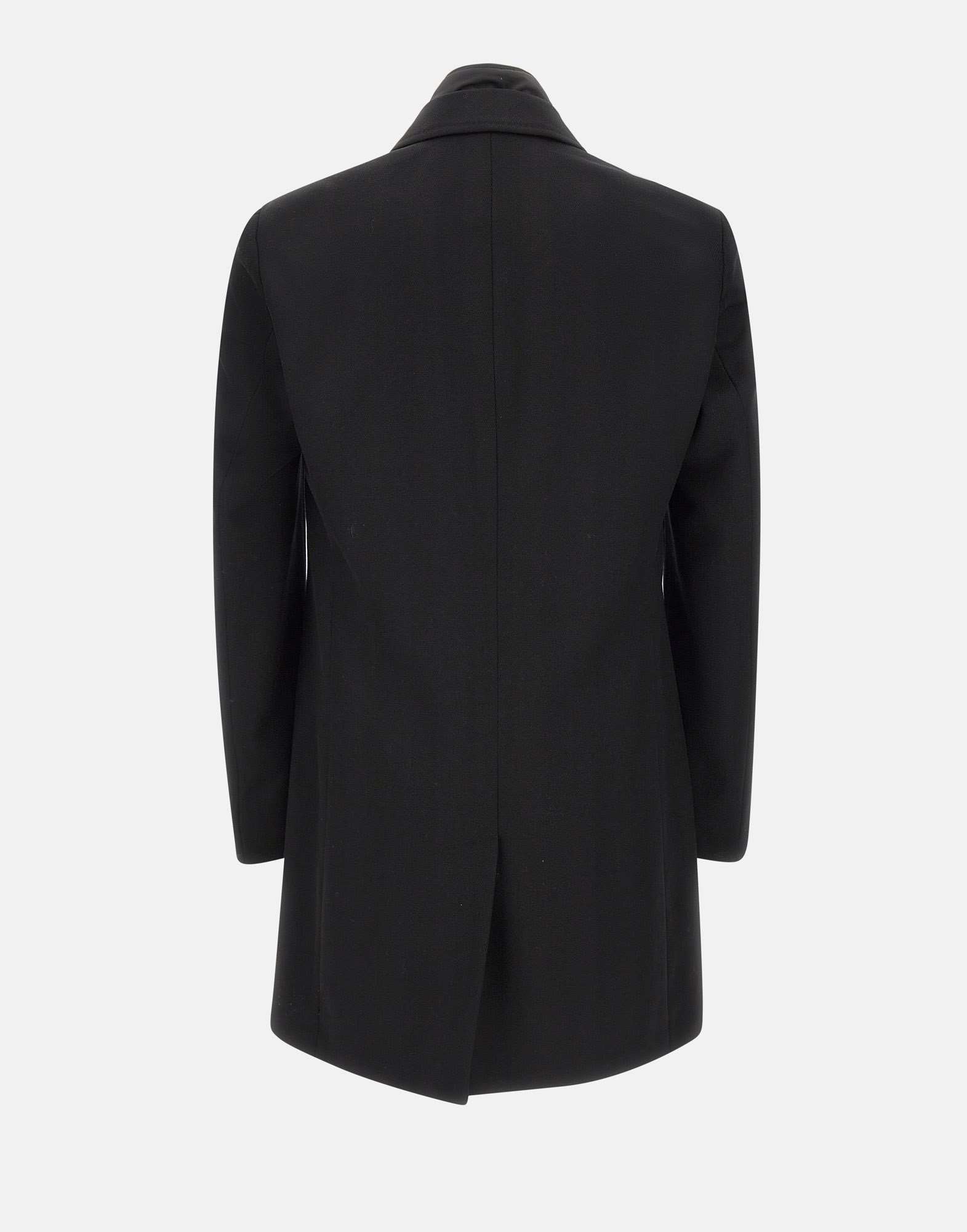 Hugo Boss Long-sleeved Windbreaker In Black