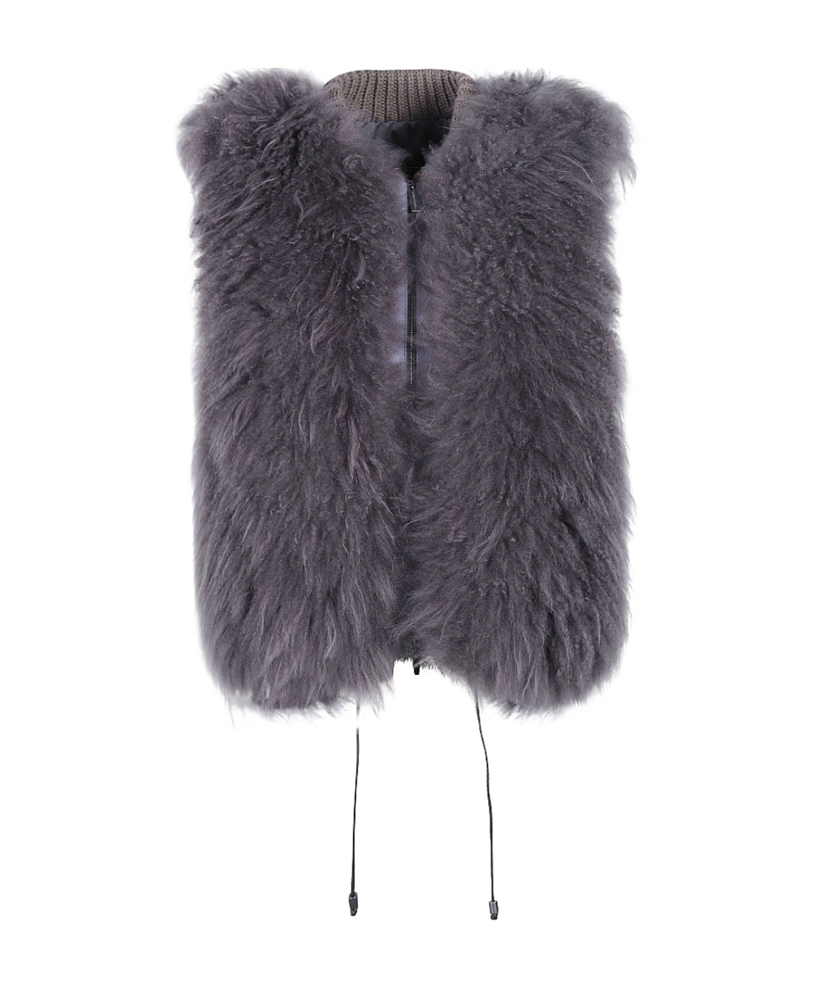 Fabiana Filippi Zippered Sleeveless Vest