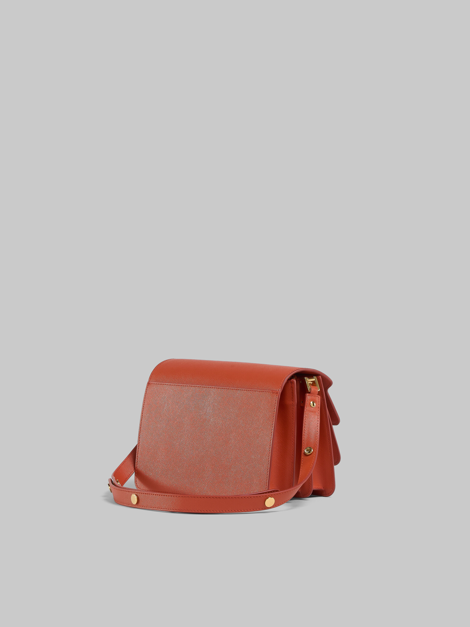 Marni Trunk Medium Shoulder Bag In Brown