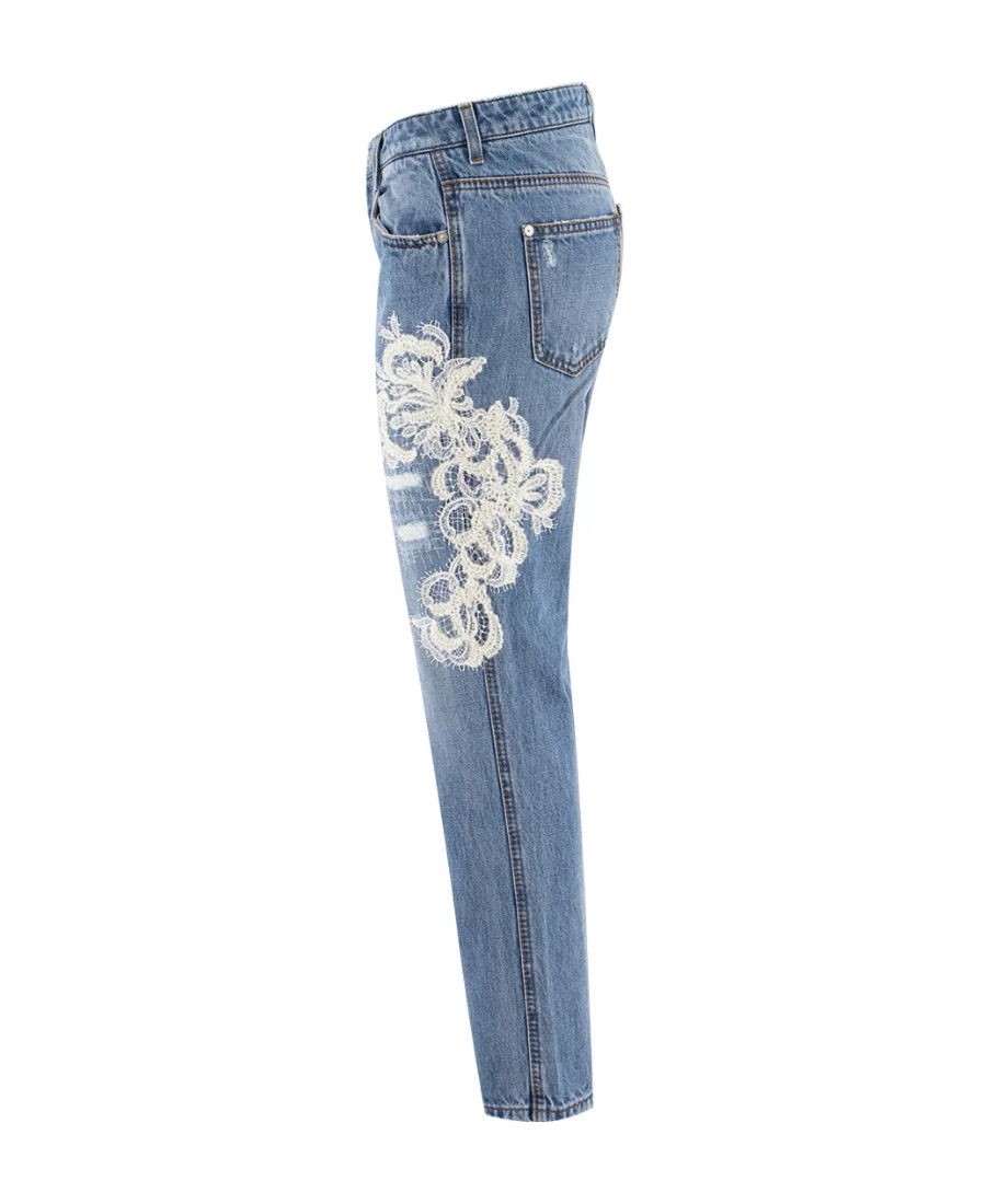Ermanno Scervino Jeans In Blue
