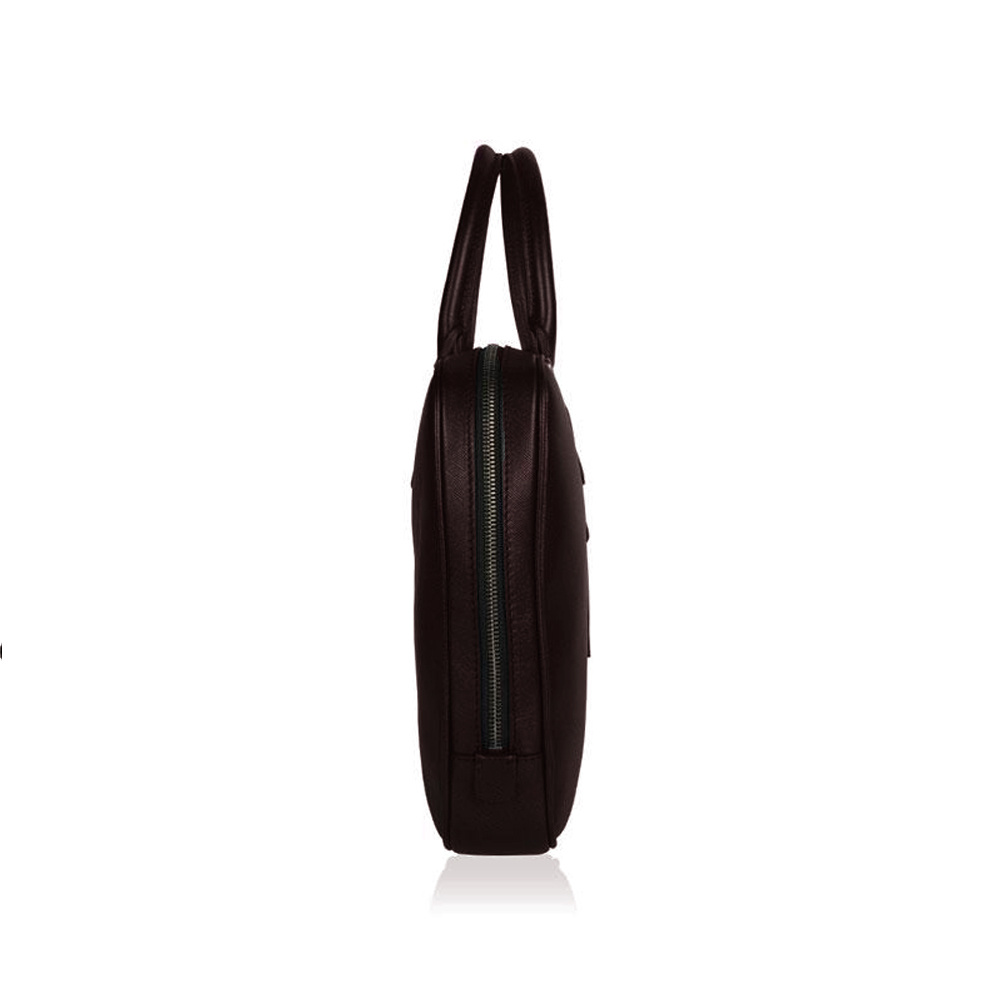 Giorgio Armani Handheld Briefcase In Black