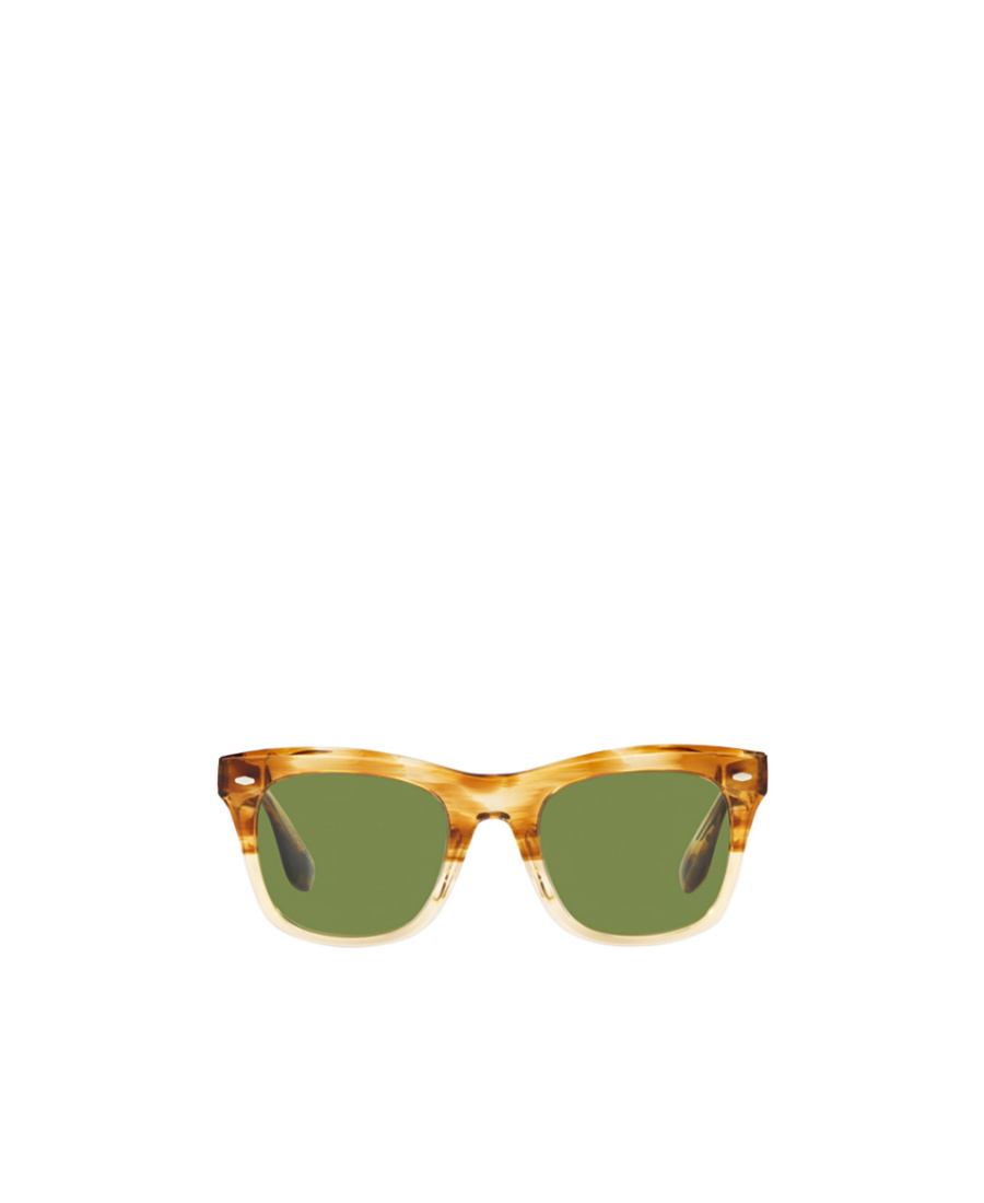 Oliver Peoples Mr. Brunello Tortoiseshell-effect Sunglasses In Green