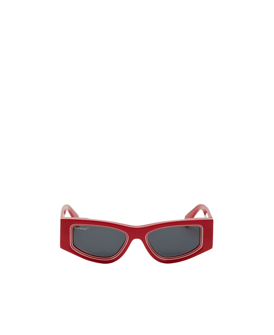 Off-white Andy Rectangular-frame Sunglasses In Multicolor