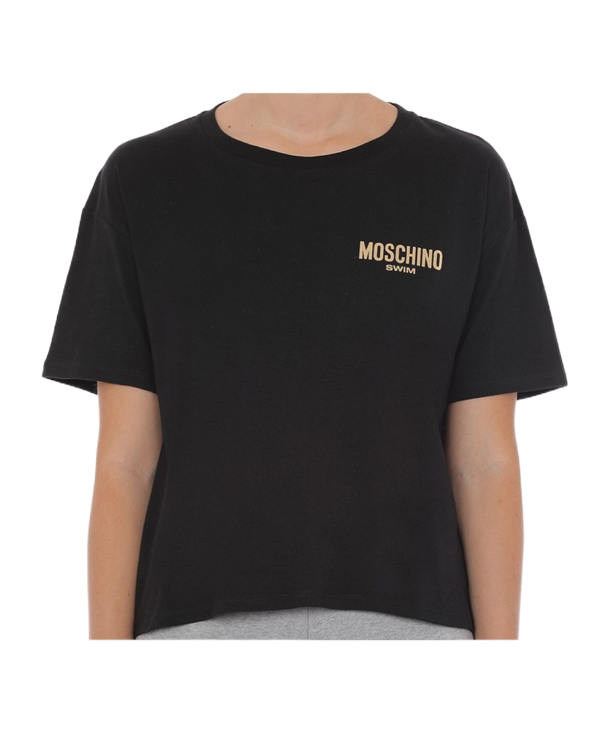 Moschino Short-sleeved T-shirt In Black