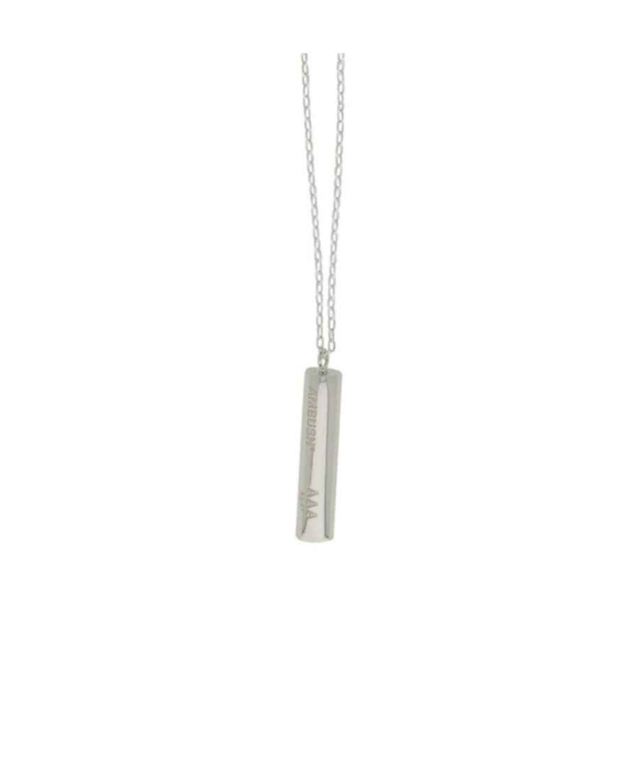 Ambush Battery-charm Necklace In White