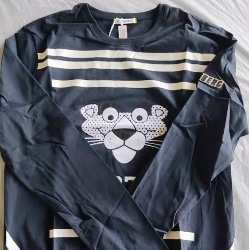 Iceberg Printed Long-sleeved T-shirt In Black