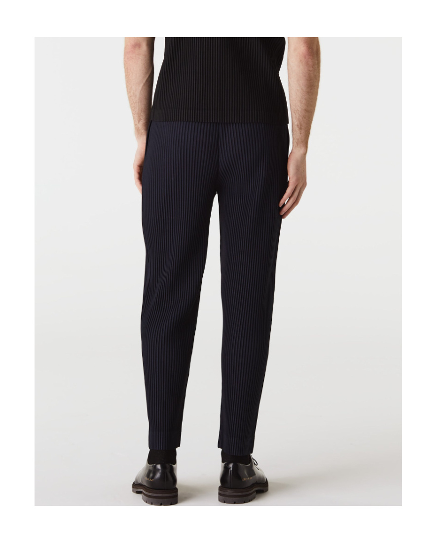 ISSEY MIYAKE PLEATED TAPERED TROUSERS