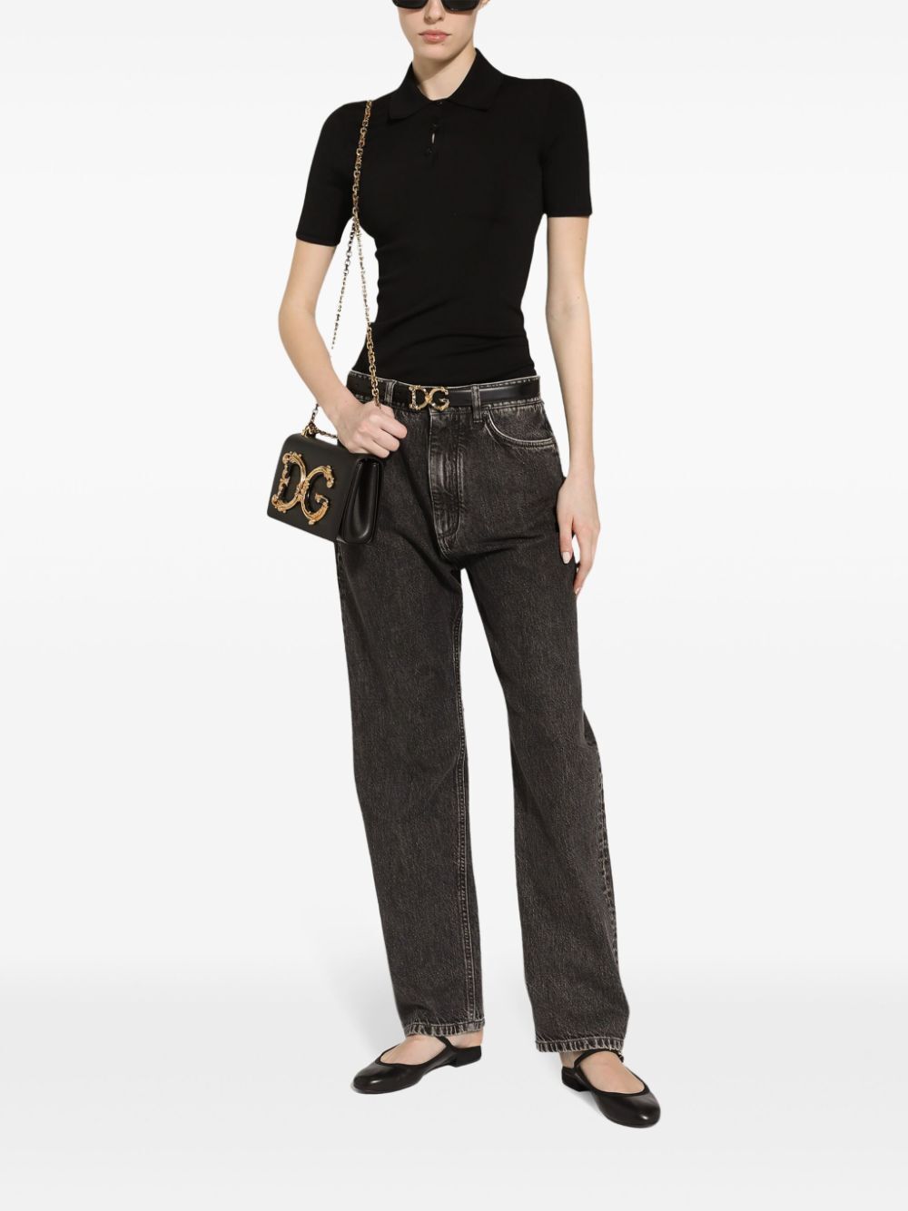 Dolce & Gabbana Pant In Black