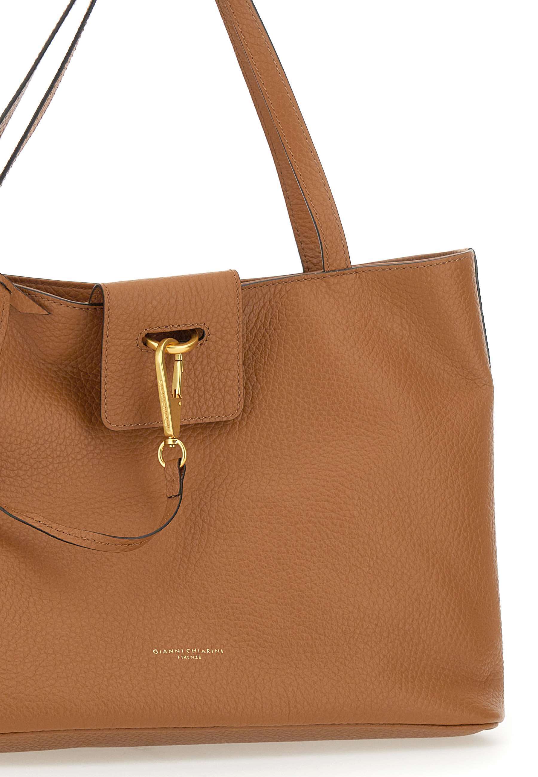 Gianni Chiarini Marisol Tote Bag In Brown