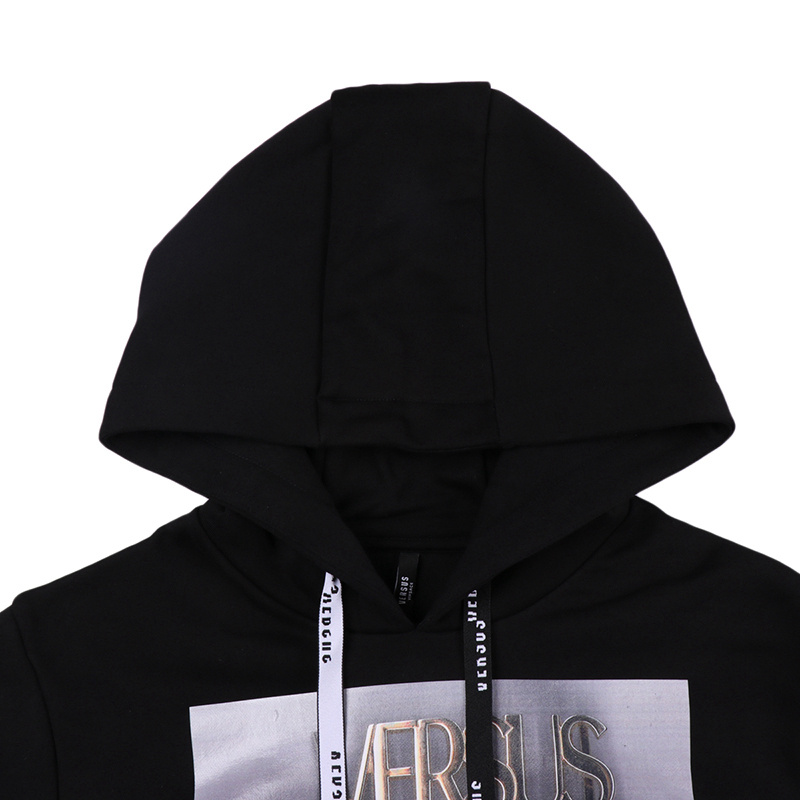 Versus Logo Details Sweater In Black