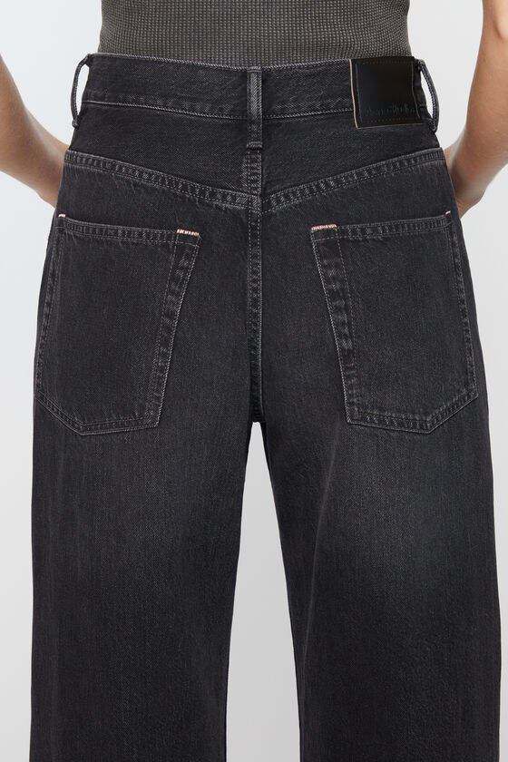 Acne Studios 2021f Vintage Trousers Black In Black