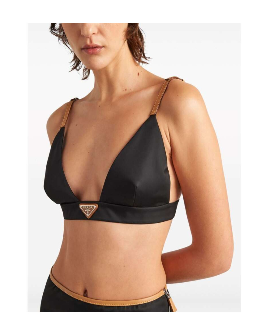 PRADA RE-NYLON TRIANGLE BRA