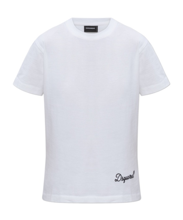 Dsquared2 Short Sleeve T-shirt In White