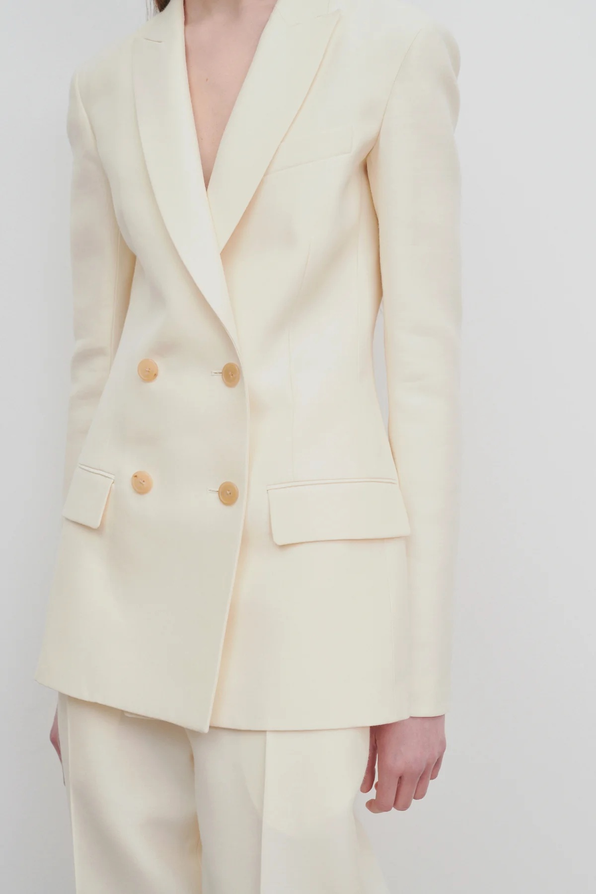 THE ROW ARISTIDE DOUBLE-BREASTED SUIT JACKET