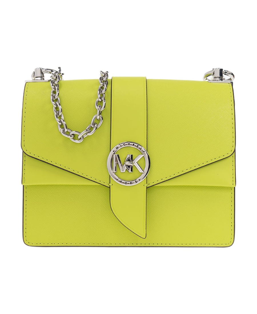 Michael Michael Kors Greenwich Shoulder Bag In Green