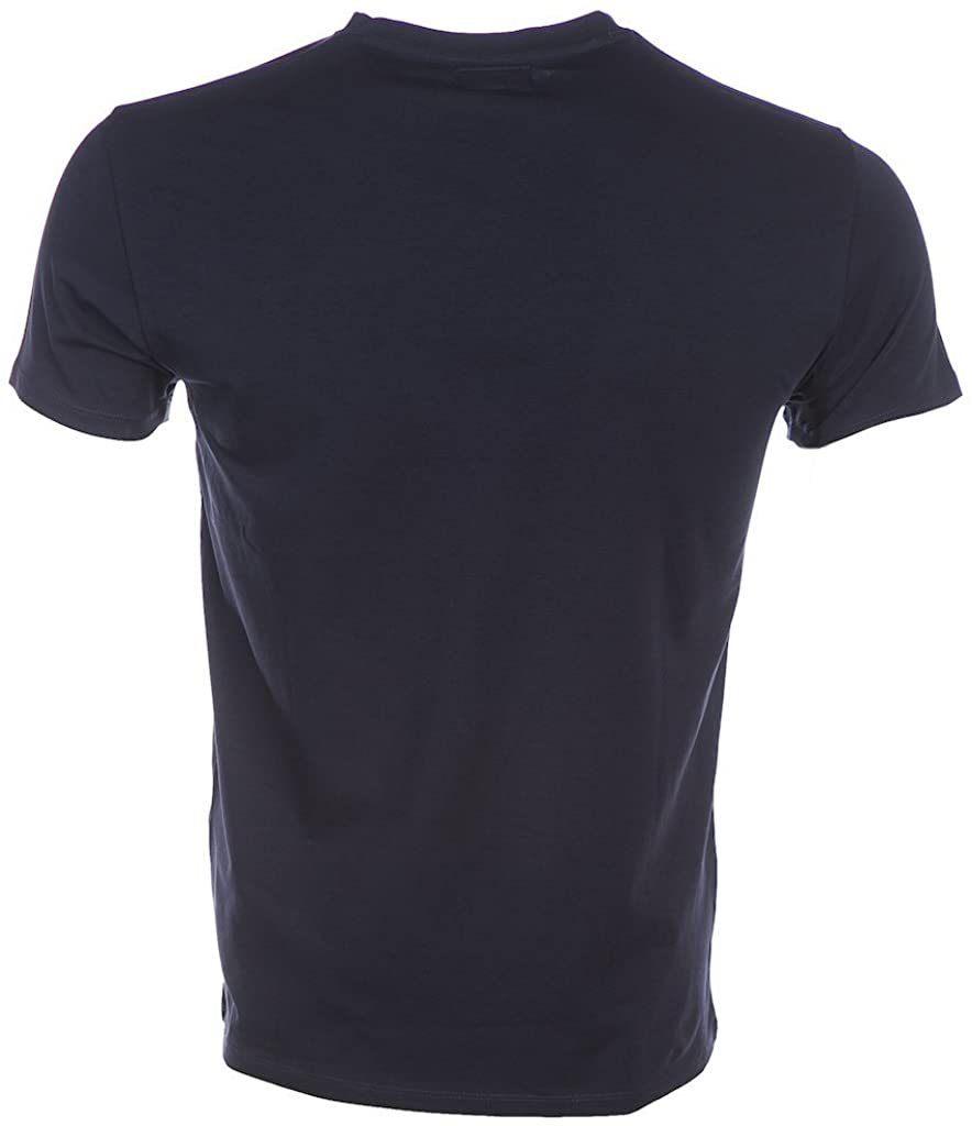 Armani Jeans Logo Details T-shirt In Black
