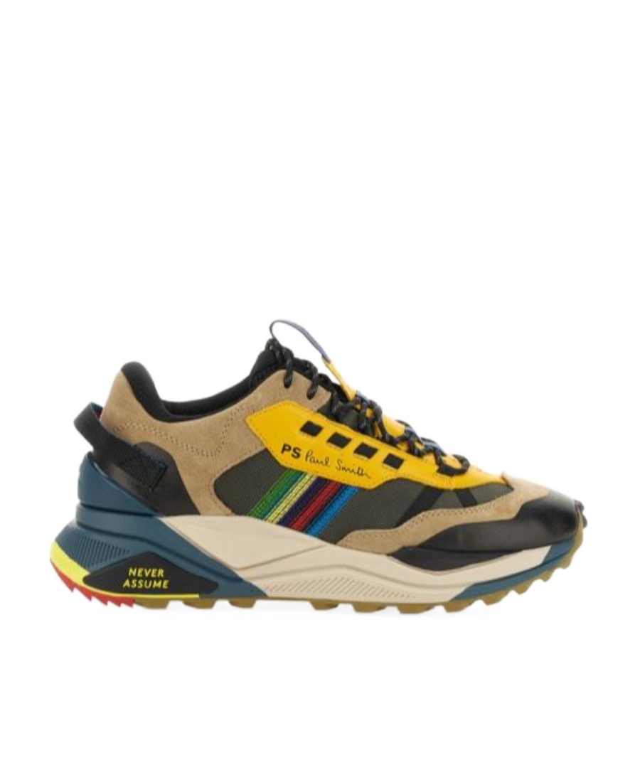 PS BY PAUL SMITH LOW-TOP PANELLED SNEAKERS