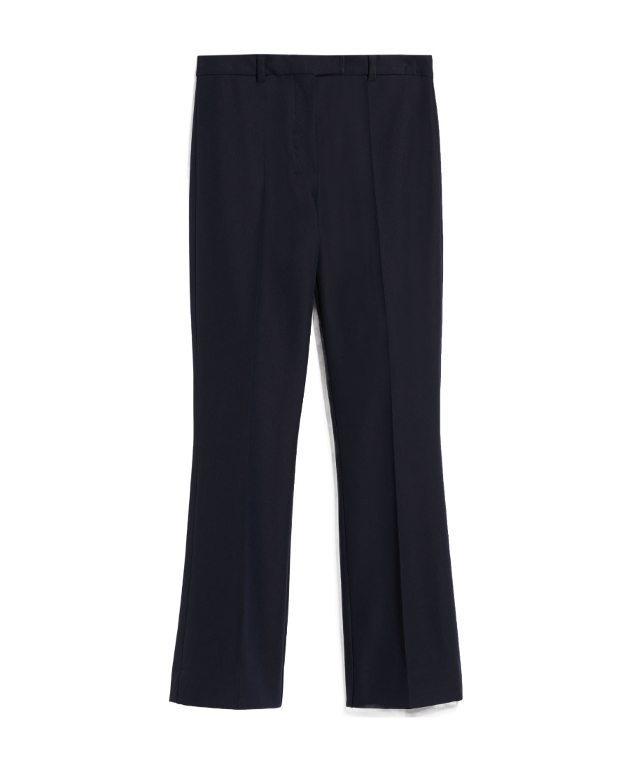 Max Mara Belt-loop Casual Pants In Black