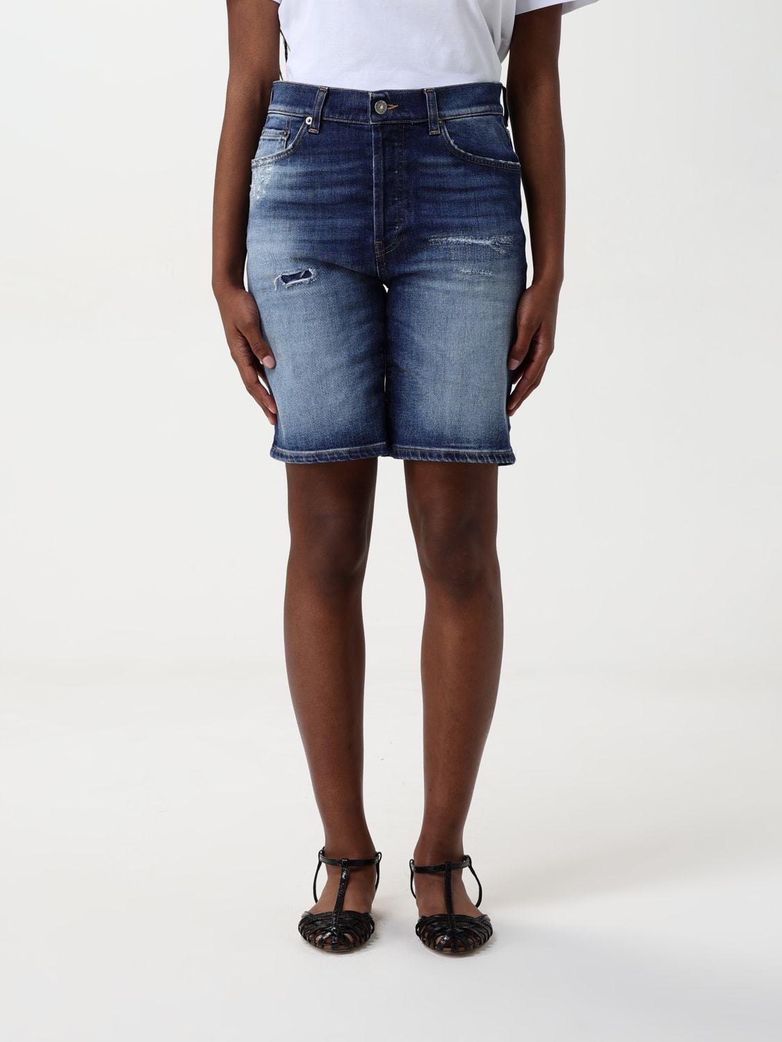 Dondup Dade Shorts In Blue